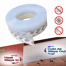 Door Bottom Sealing Strip 5 Meter | Self Adhesive Door Seal Tape | Flexible Draft & Dust Proof Strip
