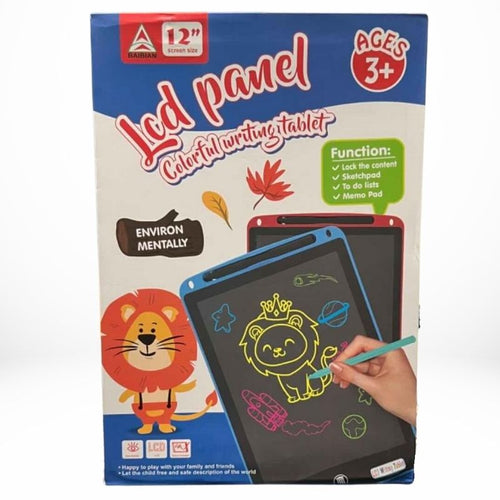 12-Inch LCD Writing Tablet for Kids | Reusable Drawing & Note-Taking Board