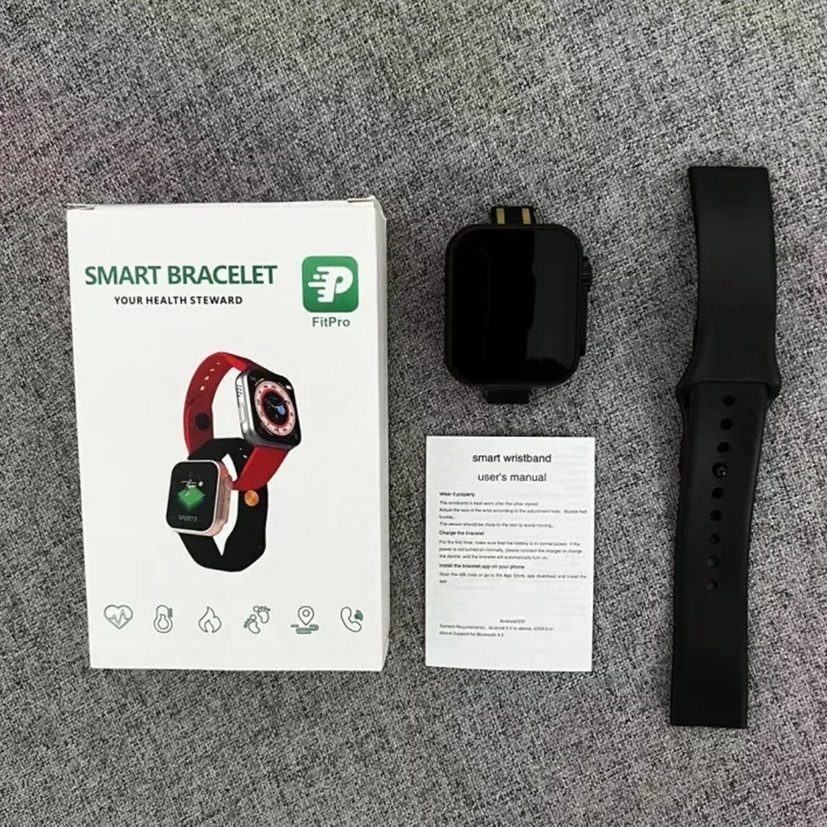 D20 Ultra Smart Watch for Men & Women – Heart Rate Monitor, Blood Pressure Tracker, Fitness Activity Tracker & Bluetooth Smart Watch