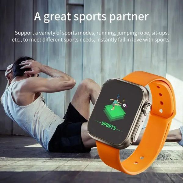 D20 Ultra Smart Watch for Men & Women – Heart Rate Monitor, Blood Pressure Tracker, Fitness Activity Tracker & Bluetooth Smart Watch