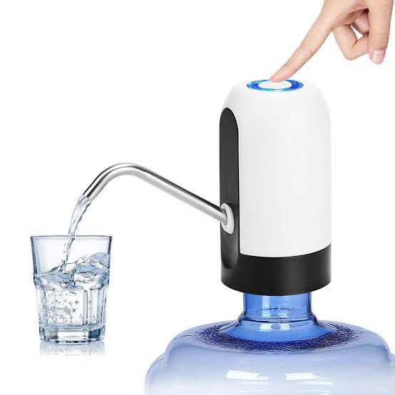 Automatic Water Bottle Pump Dispenser Rechargeable USB Electric Water Pump for Bottles | Portable Water Dispenser
