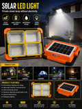 Solar LED Street Light Waterproof Outdoor Security Lamp | Portable Energy Saving Garden & Outdoor Light