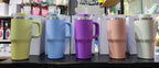 Mini Tumbler Stainless Steel 20oz Double Wall Insulated Travel Mug for Hot & Cold Drinks – Portable Random Colour