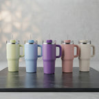 Mini Tumbler Stainless Steel 20oz Double Wall Insulated Travel Mug for Hot & Cold Drinks – Portable Random Colour