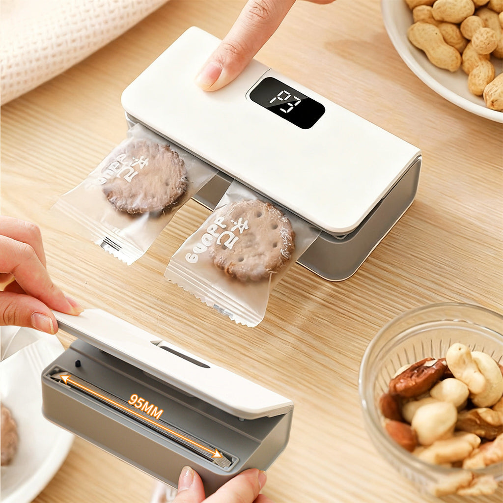 Smart Sealer LS-245 Portable Mini Bag Sealing Machine – Quick Easy Food Freshness Sealer for Snacks & Household Use
