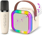 K12 Portable Wireless Bluetooth Speaker with Single Microphone – Karaoke Speaker for Music, Singing & Parties