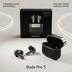 Buds Pro 5 High Quality Wireless Bluetooth Earbuds – Premium Audio Device for Music, Calls & Daily Use