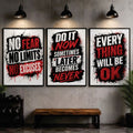 Set of 3 Premium Wall Art Photo Tiles – Modern Home Decor Wall Decoration Set, 8x11 Inches