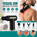 Professional Deep Tissue Massage Gun with 4 Heads | Handheld Muscle Massager
