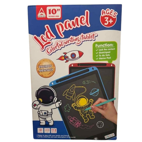 10-Inch LCD Writing Tablet for Kids | Reusable Drawing & Note-Taking Board