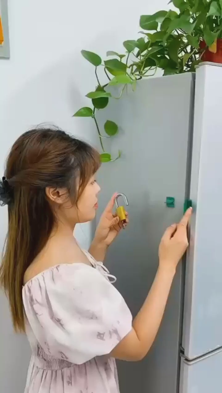 Child Safety Refrigerator Lock | Baby Proof Fridge Door Safety Lock for Home & Kitchen