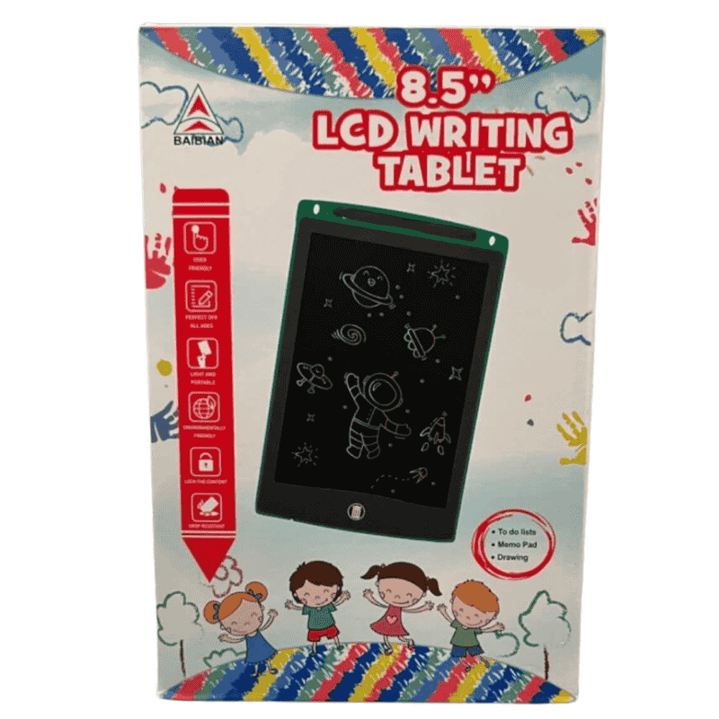 8.5-Inch LCD Writing Tablet for Kids | Reusable Drawing & Note-Taking Board