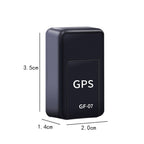 Mini Magnetic GPS Tracker with Real-Time Location, Voice & Route Recording